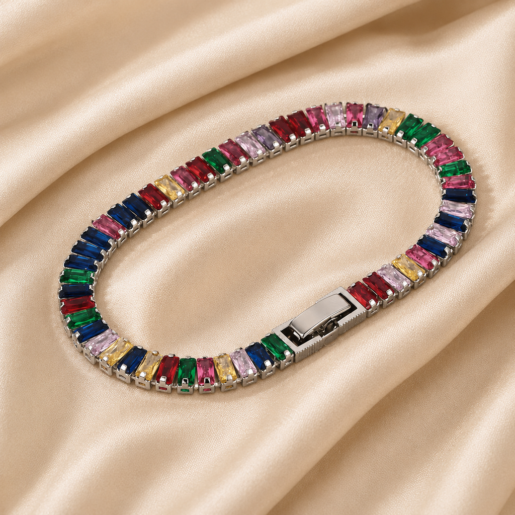 Bracelet Argent & Zircon