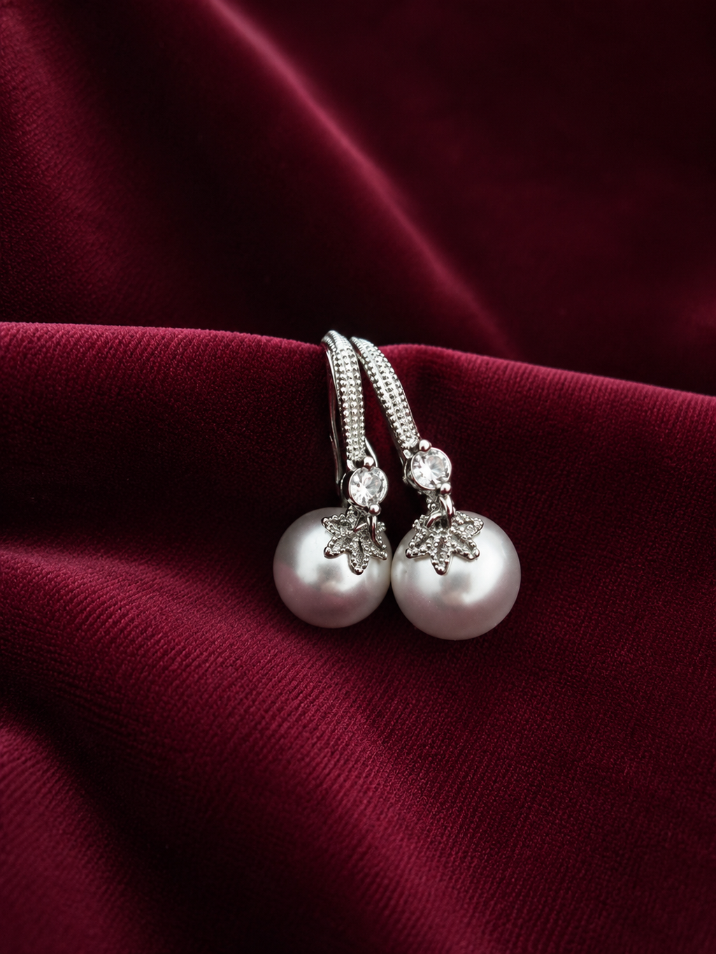 Boucles d'oreilles Perles d'Eau Douce & Argent