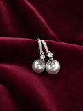 Boucles d'oreilles Perles d'Eau Douce & Argent