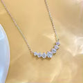 Collier Arc de Zircons – Argent 925
