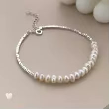 Bracelet Perle & Argent